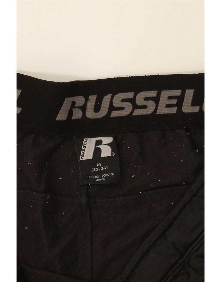 RUSSELL ATHLETIC Mens Tracksuit Trousers Medium  Black Colourblock Vintage Russell Athletic and Second-Hand Russell Athletic from Messina Hembry 