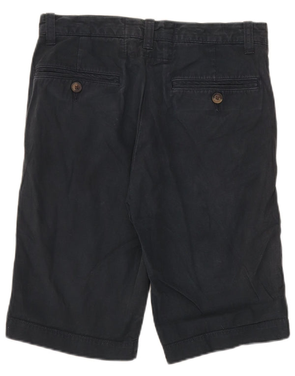 Jack Wills Womens Chino Shorts W28 Medium Navy Blue Cotton