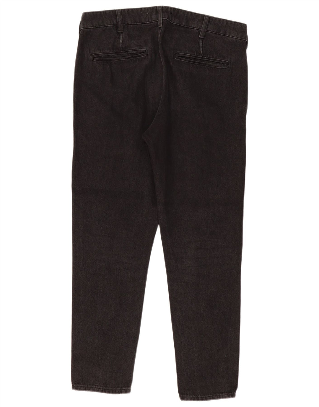 ZARA Mens Slim Jeans EU 42 Large W32 L27 Black Cotton