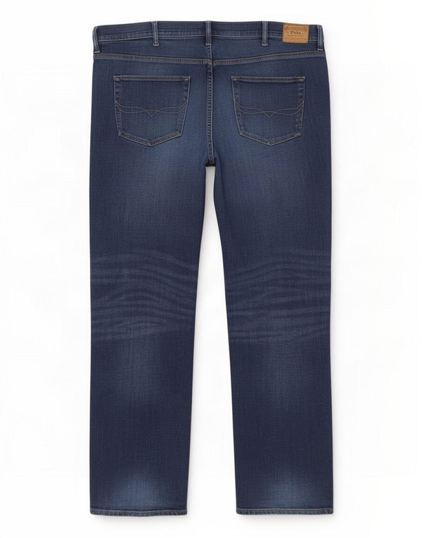 Polo Ralph Lauren Mens Straight Jeans W44 L34 Blue Cotton