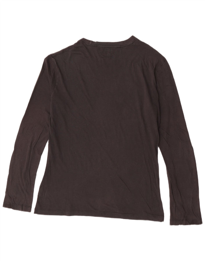 Armani Jeans Mens Top Long Sleeve XL Black