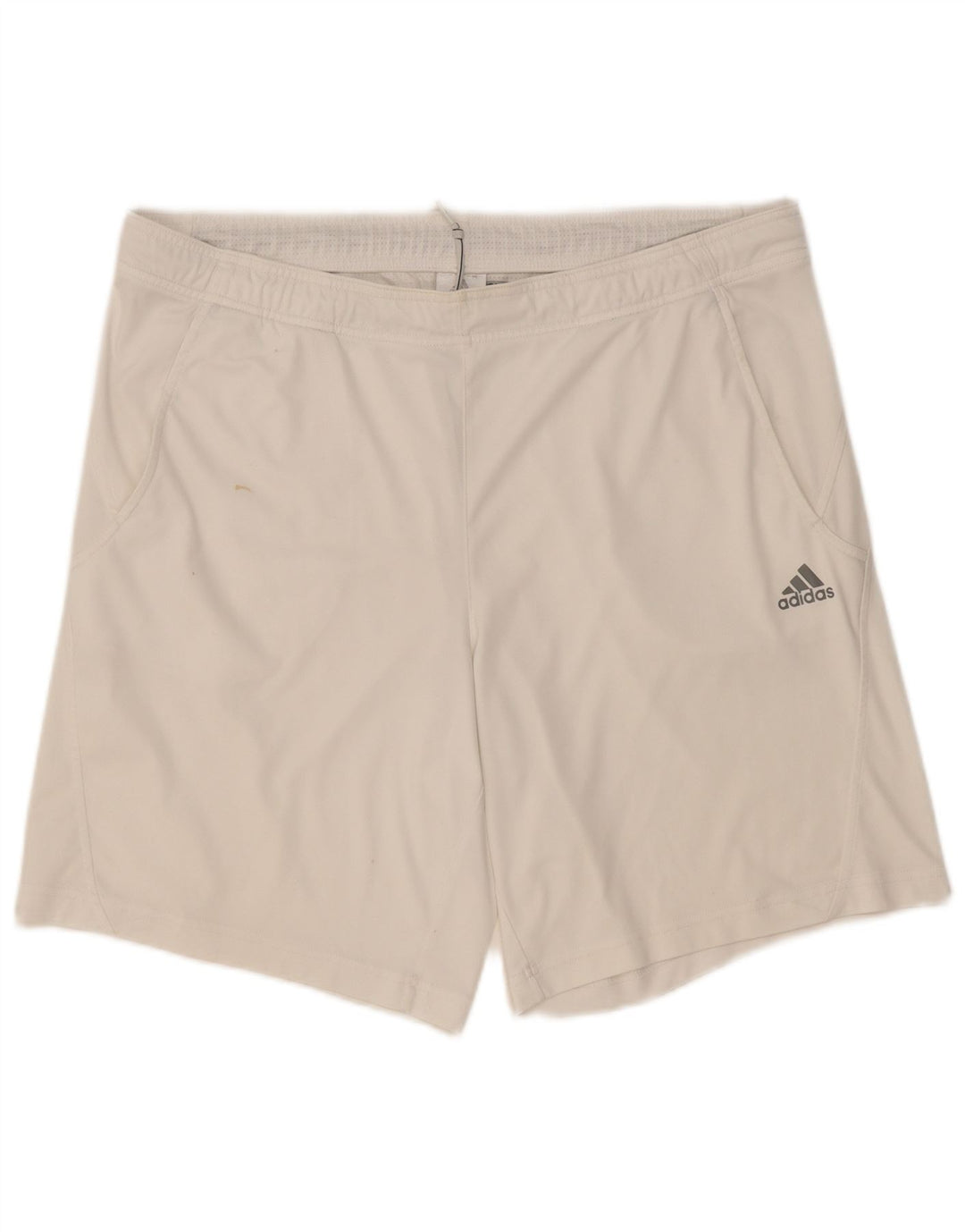 Adidas Mens Sport Shorts Large White Polyester