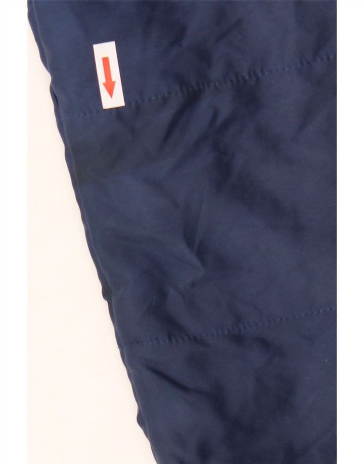 Chaps Mens Windbreaker Jacket UK 44 2XL Navy Blue Colourblock