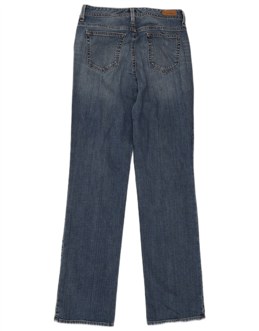 Eddie Bauer Womens Straight Jeans US 6 Medium W31 L34 Blue Cotton
