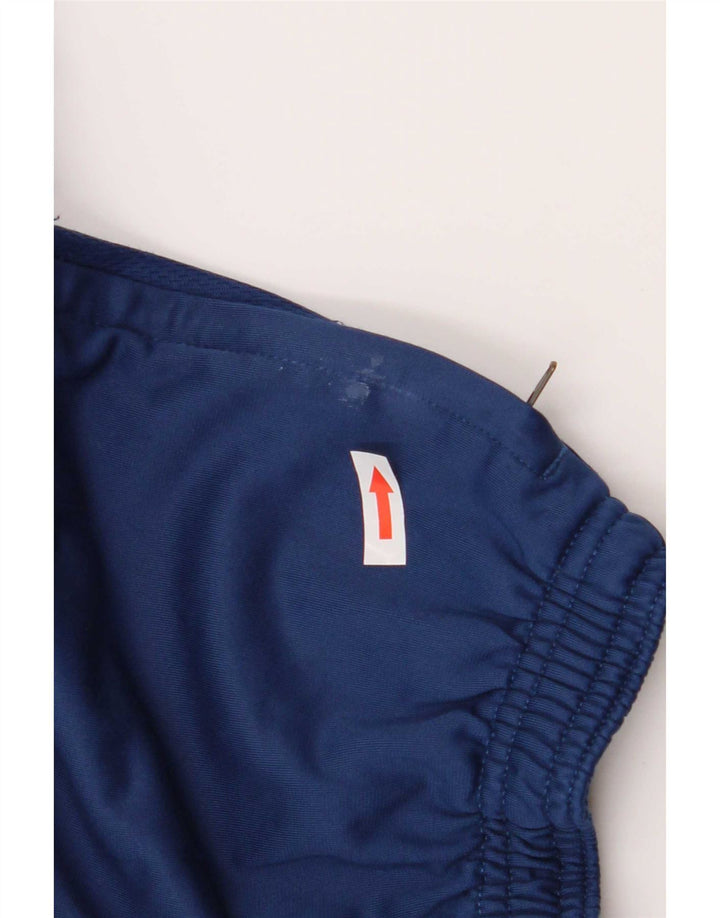 Nike Mens Dri Fit Tracksuit Trousers Medium Navy Blue Colourblock Polyester