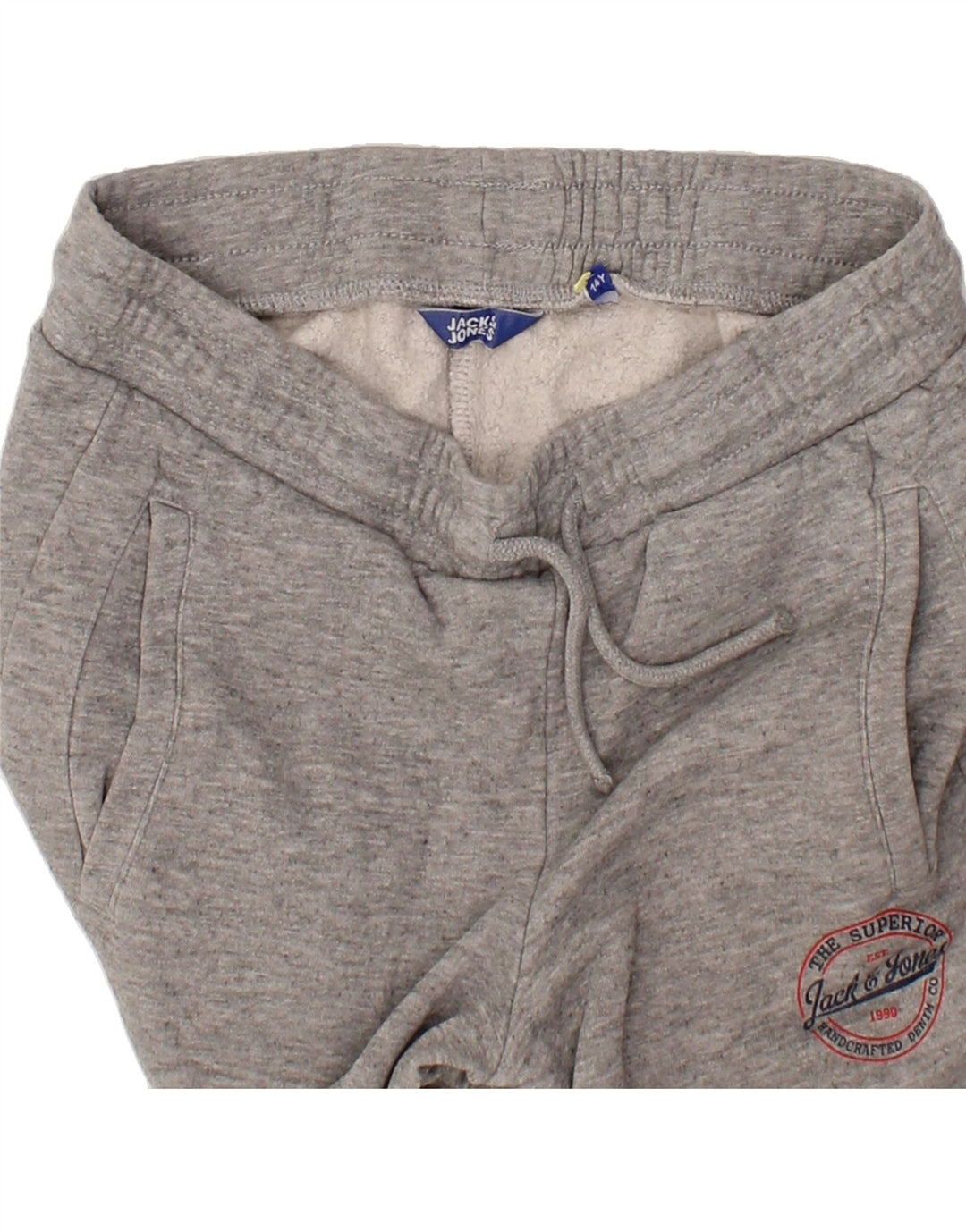JACK & JONES Boys Sport Shorts 13-14 Years Grey Cotton Vintage Jack & Jones and Second-Hand Jack & Jones from Messina Hembry 