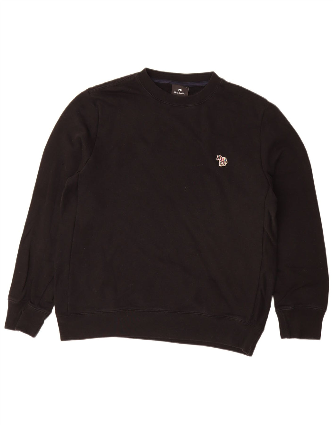 Paul Smith Mens Sweatshirt Jumper Large Black Cotton