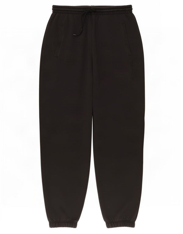 Adidas Womens Tracksuit Trousers Joggers UK 10 Small Black Cotton