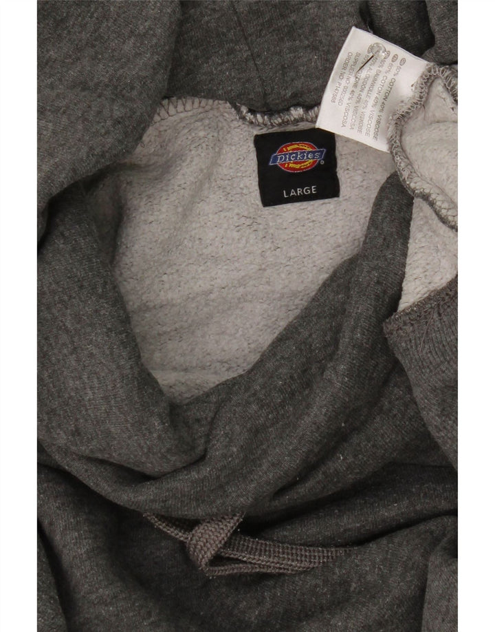 Dickies Womens Sweatshirt Jumper UK 16 Large Grey Cotton
