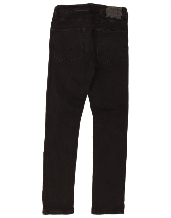 Jack & Jones Mens Tim Slim Jeans W29 L30 Black Cotton