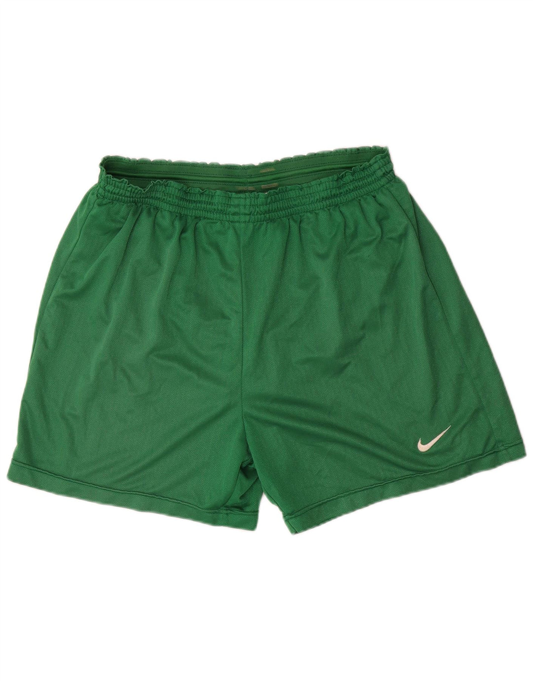 Nike Mens Sport Shorts XL  Green Herringbone Polyester