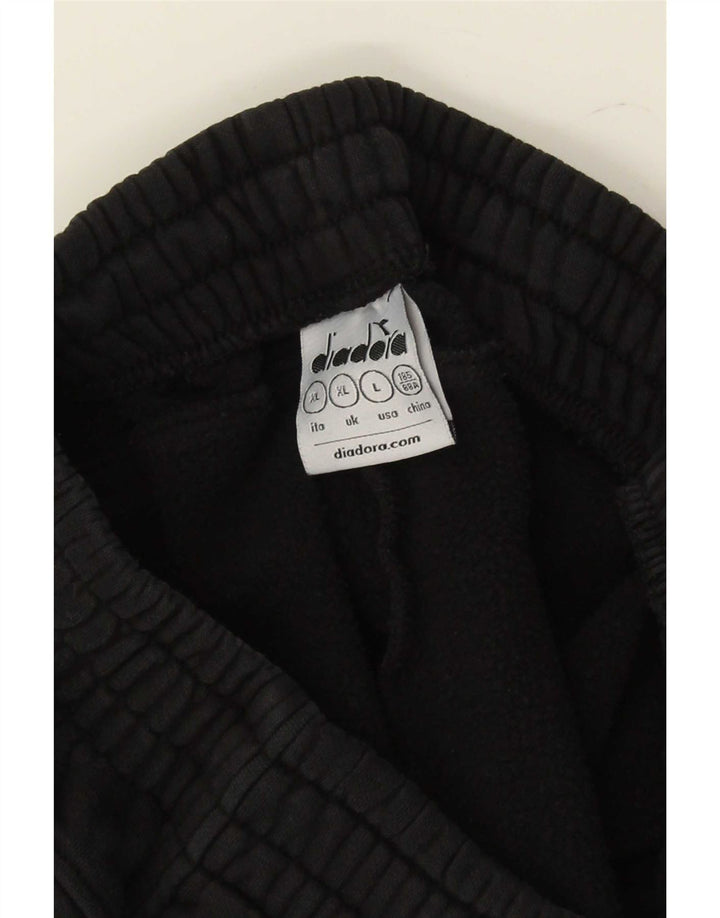 Diadora Mens Tracksuit Trousers Joggers XL  Black