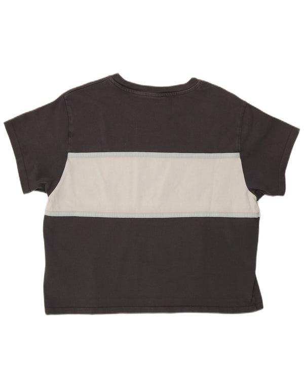 Levi's Womens Oversized Graphic T-Shirt Top UK 10 Small Grey Colourblock