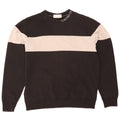 Calvin Klein Jeans Mens Graphic Sweatshirt Jumper Medium Black Colourblock