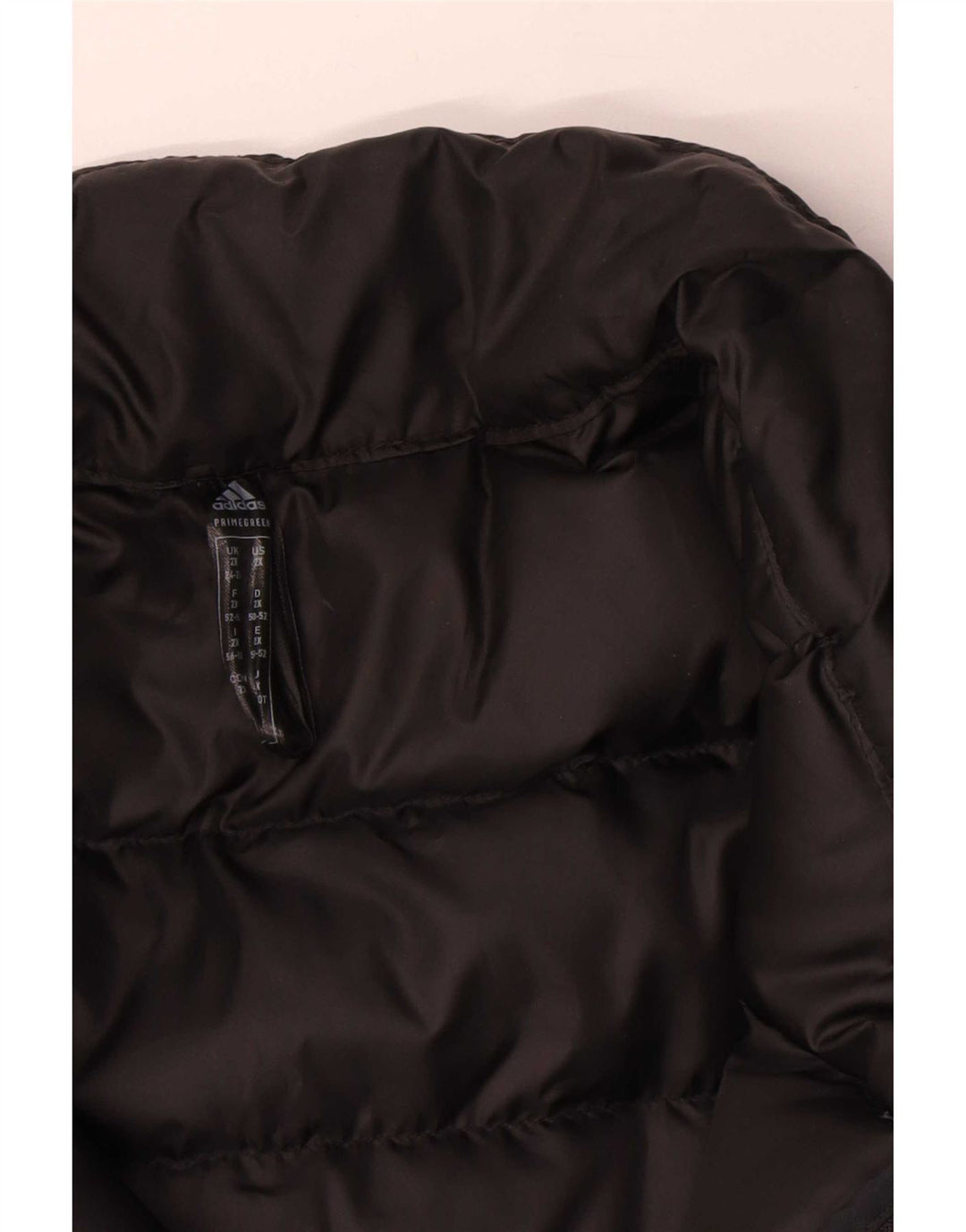 Adidas Womens Padded Jacket UK 24/26 2XL Black Polyester