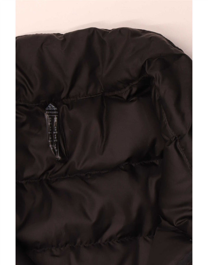 Adidas Womens Padded Jacket UK 24/26 2XL Black Polyester