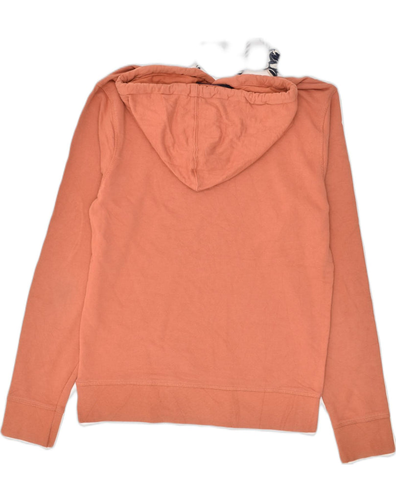 JACK & JONES Mens Graphic Hoodie Jumper Medium Orange Cotton | Vintage Jack & Jones | Thrift | Second-Hand Jack & Jones | Used Clothing | Messina Hembry 