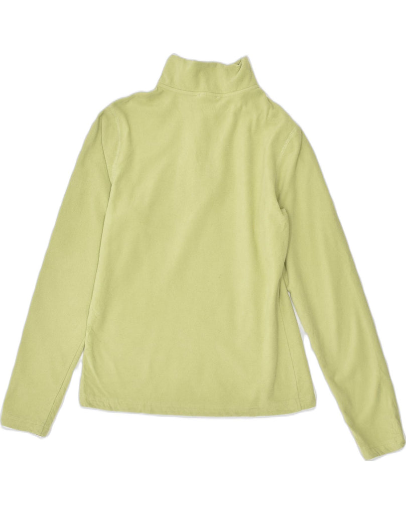 THE NORTH FACE Womens Zip Neck Fleece Jumper UK 10 Small Green Polyester | Vintage The North Face | Thrift | Second-Hand The North Face | Used Clothing | Messina Hembry 