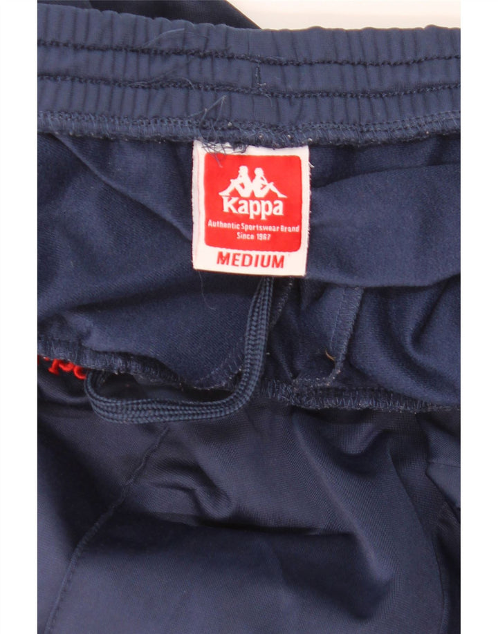 Kappa Mens Graphic Tracksuit Trousers Medium Navy Blue