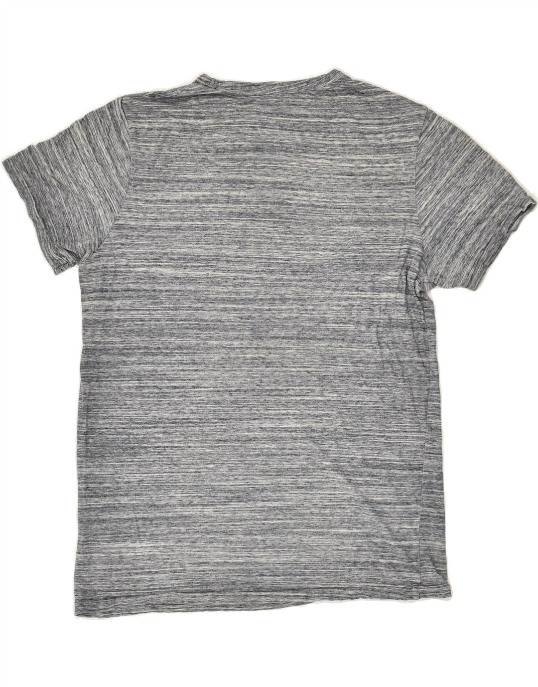 JACK & JONES Mens Graphic T-Shirt Top Large Grey Pinstripe Cotton | Vintage Jack & Jones | Thrift | Second-Hand Jack & Jones | Used Clothing | Messina Hembry 