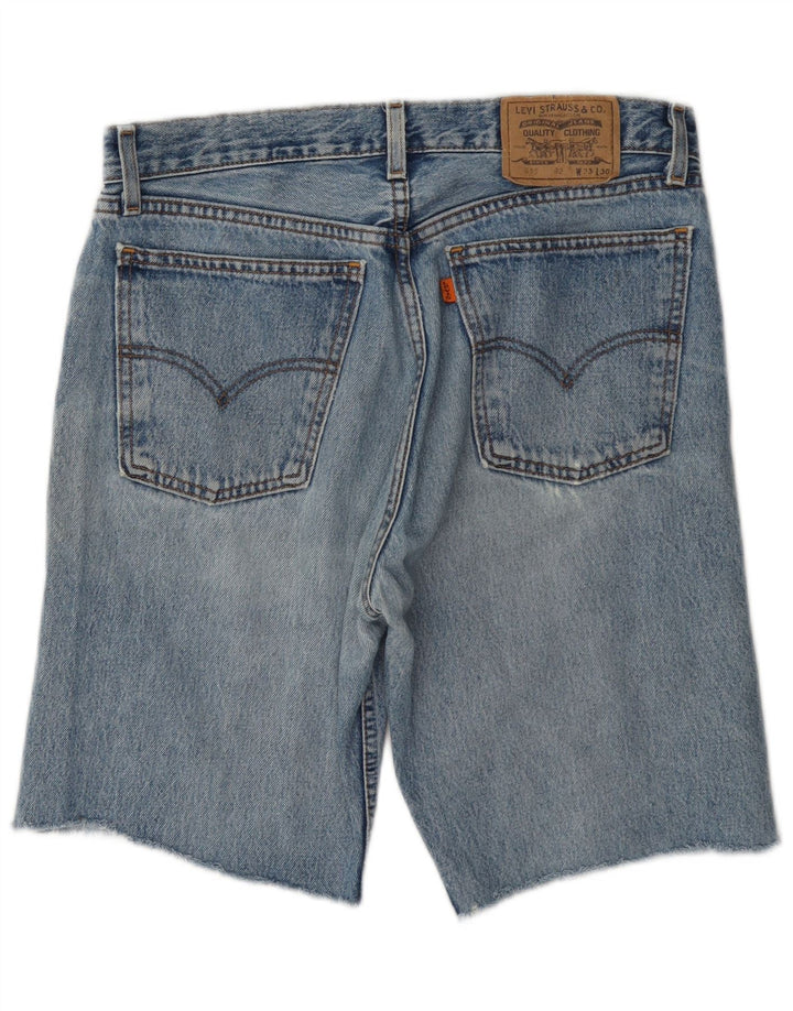 Levi's Mens 515 Denim Shorts W33 Medium Blue Cotton
