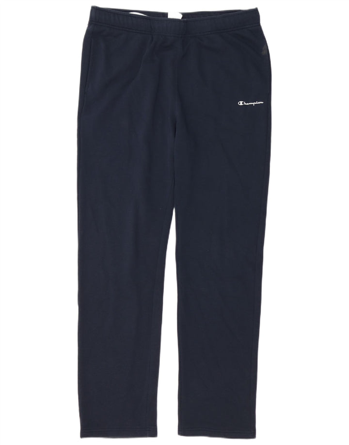 Champion Mens Tracksuit Trousers 2XL  Navy Blue Cotton