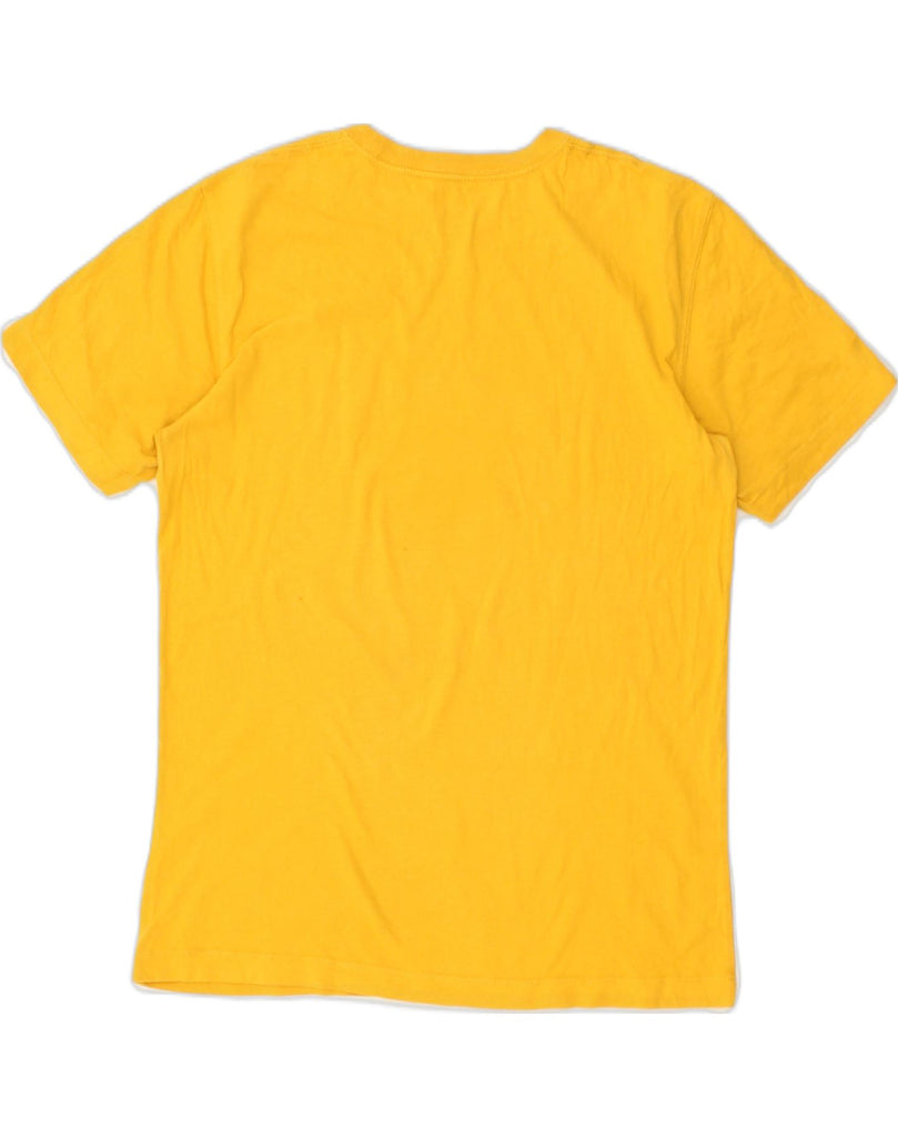 TIMBERLAND Mens Regular Fit Graphic T-Shirt Top Small Yellow Cotton | Vintage Timberland | Thrift | Second-Hand Timberland | Used Clothing | Messina Hembry 