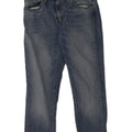 Levi's Mens 511 Cropped Slim Jeans W33 L25 Blue Cotton