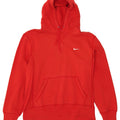 NIKE Womens Hoodie Jumper UK 14 Medium Red Cotton Vintage Nike and Second-Hand Nike from Messina Hembry 