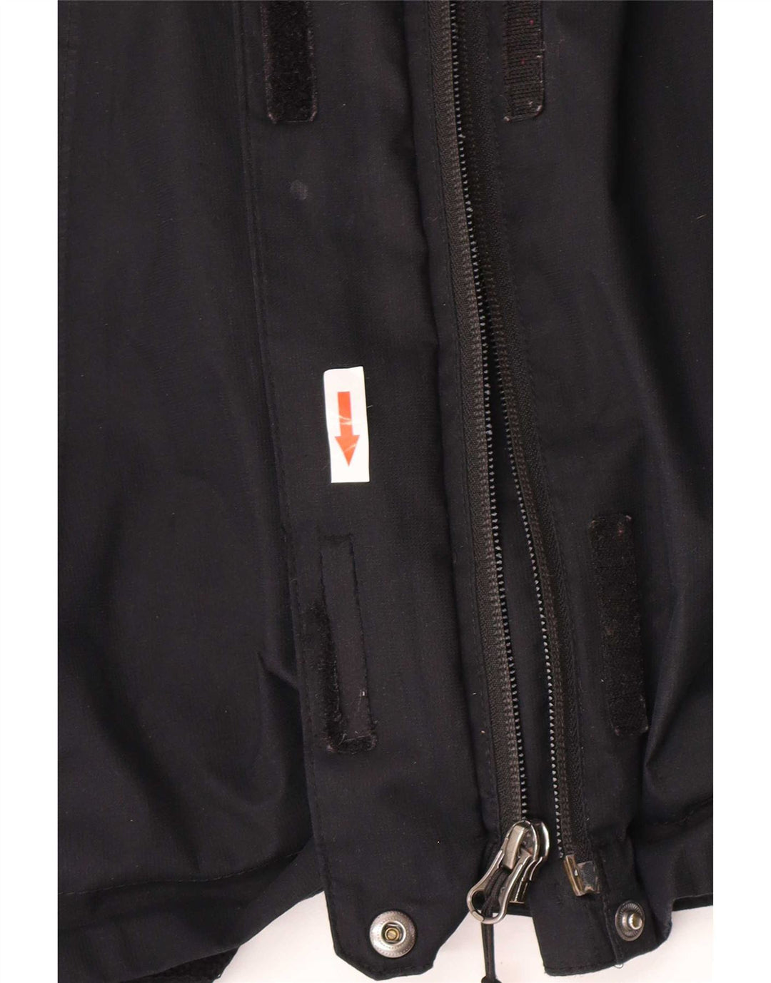The North Face Womens Rain Jacket UK 14 Medium Black Polyester