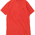 POLO RALPH LAUREN Mens Polo Shirt Medium Red Cotton