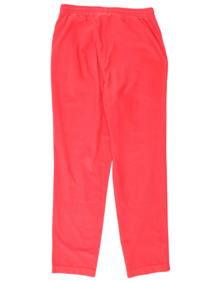 Diadora Womens Tracksuit Trousers UK 10 Small  Red Polyester