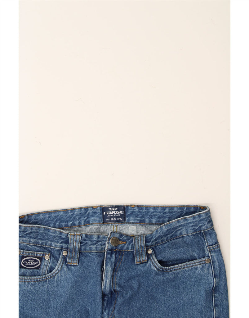 FORGE Mens Straight Jeans W34 L28  Blue Cotton Vintage Forge and Second-Hand Forge from Messina Hembry 