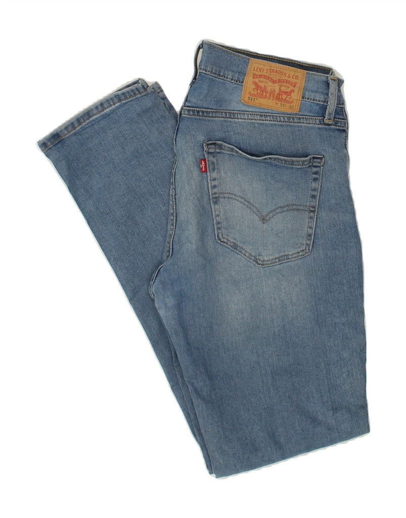 LEVI'S Mens 511 Slim Jeans W33 L32 Blue Cotton | Vintage Levi's | Thrift | Second-Hand Levi's | Used Clothing | Messina Hembry 