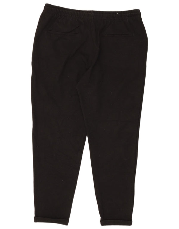 Zara Mens Tracksuit Trousers XL Black Polyester
