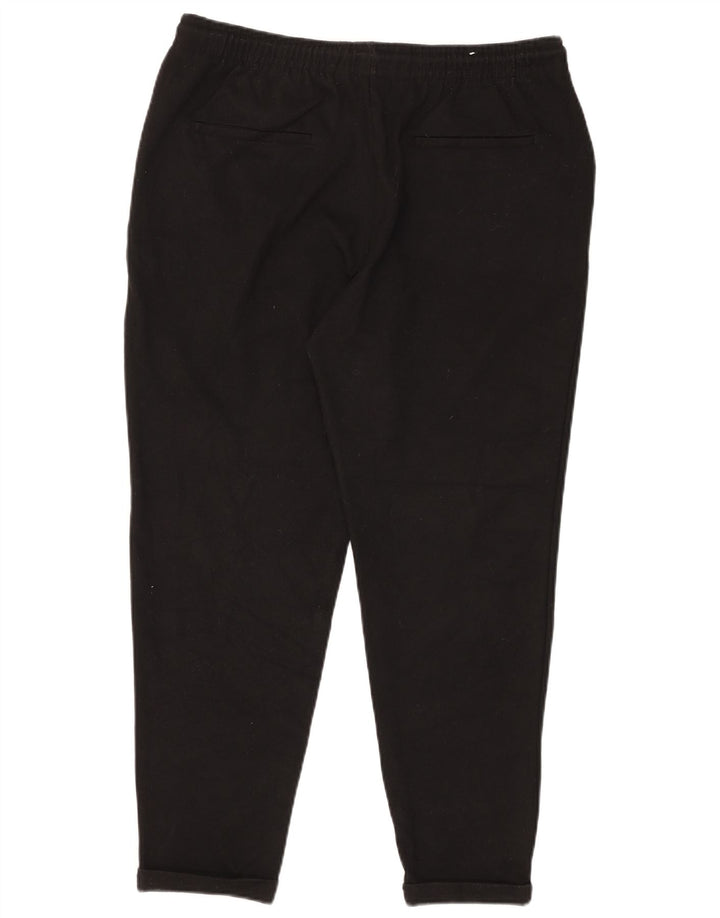 Zara Mens Tracksuit Trousers XL Black Polyester