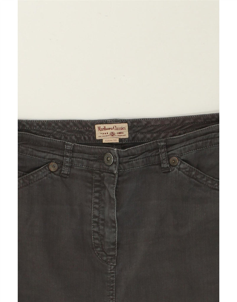 MARLBORO CLASSICS Womens Denim Skirt W36 XL Grey Cotton Vintage Marlboro Classics and Second-Hand Marlboro Classics from Messina Hembry 