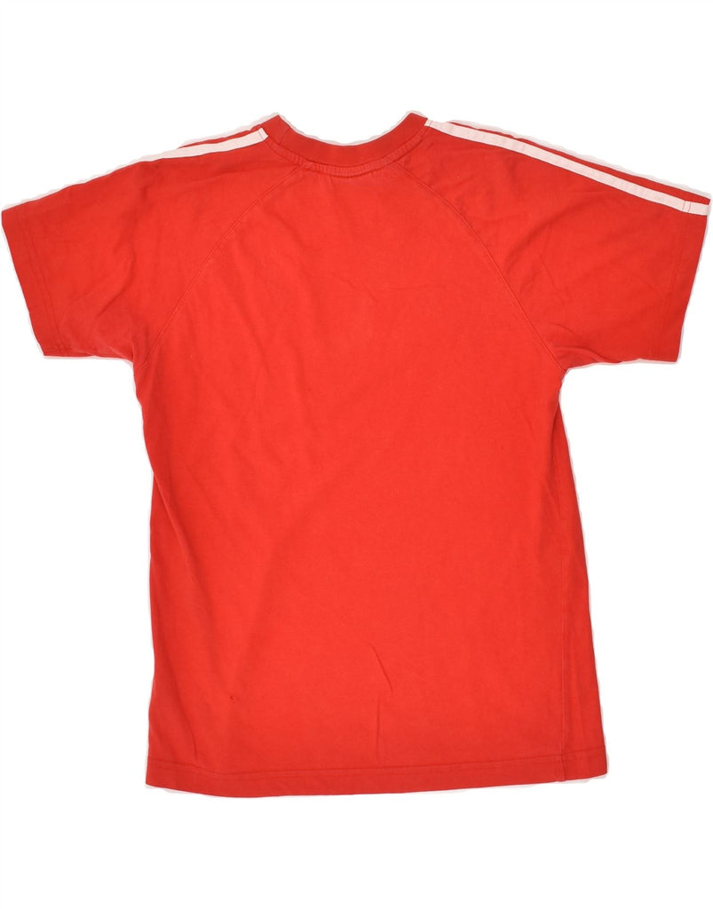 ADIDAS Boys T-Shirt Top 11-12 Years Red Cotton | Vintage Adidas | Thrift | Second-Hand Adidas | Used Clothing | Messina Hembry 