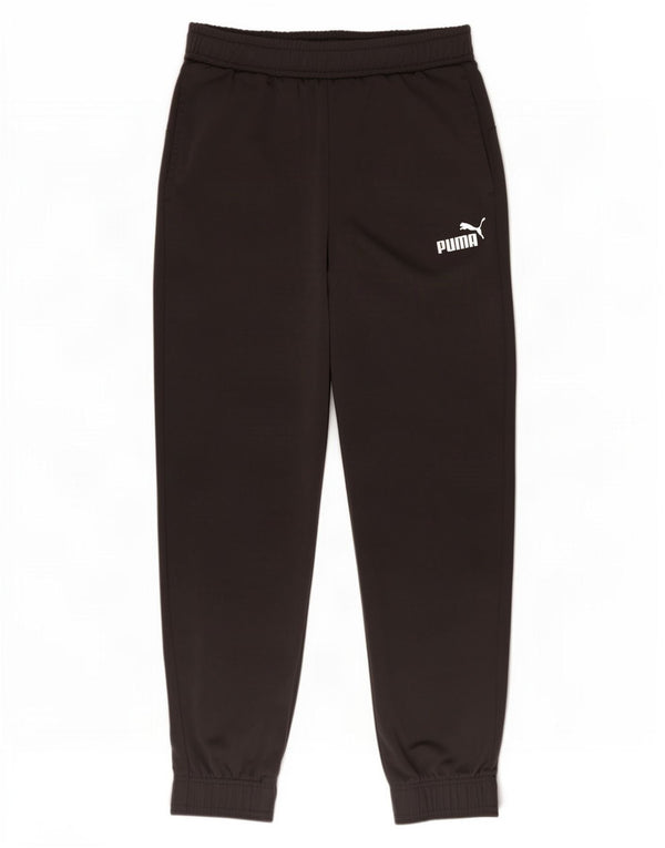 Puma Mens Tracksuit Trousers Joggers Medium Black Polyester