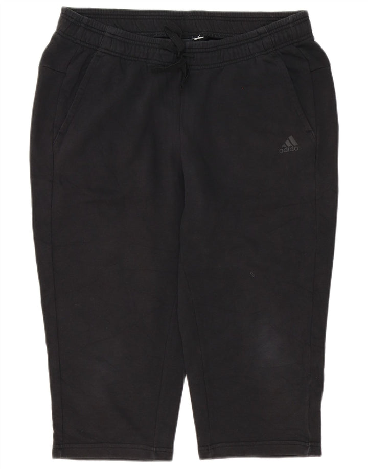 Adidas Mens Capri Tracksuit Trousers XL Black