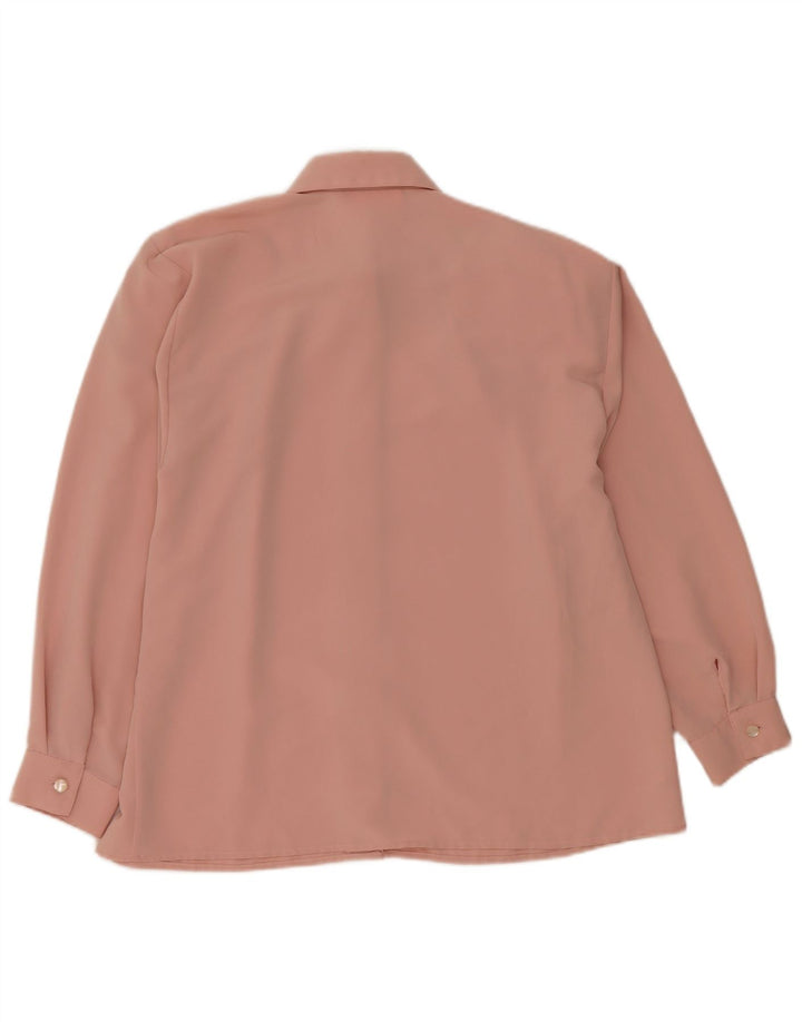 Patricia Womens Shirt Blouse UK 10 Small Pink Viscose