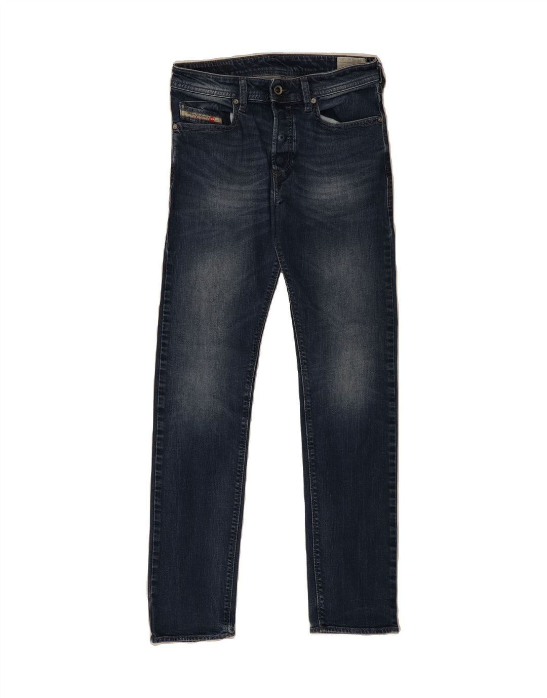 DIESEL Womens Buster Slim Jeans W28 L31 Navy Blue Cotton Vintage Diesel and Second-Hand Diesel from Messina Hembry 