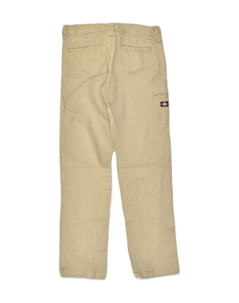 DICKIES Boys Straight Chino Trousers 12-13 Years W28 L27  Beige Cotton | Vintage Dickies | Thrift | Second-Hand Dickies | Used Clothing | Messina Hembry 