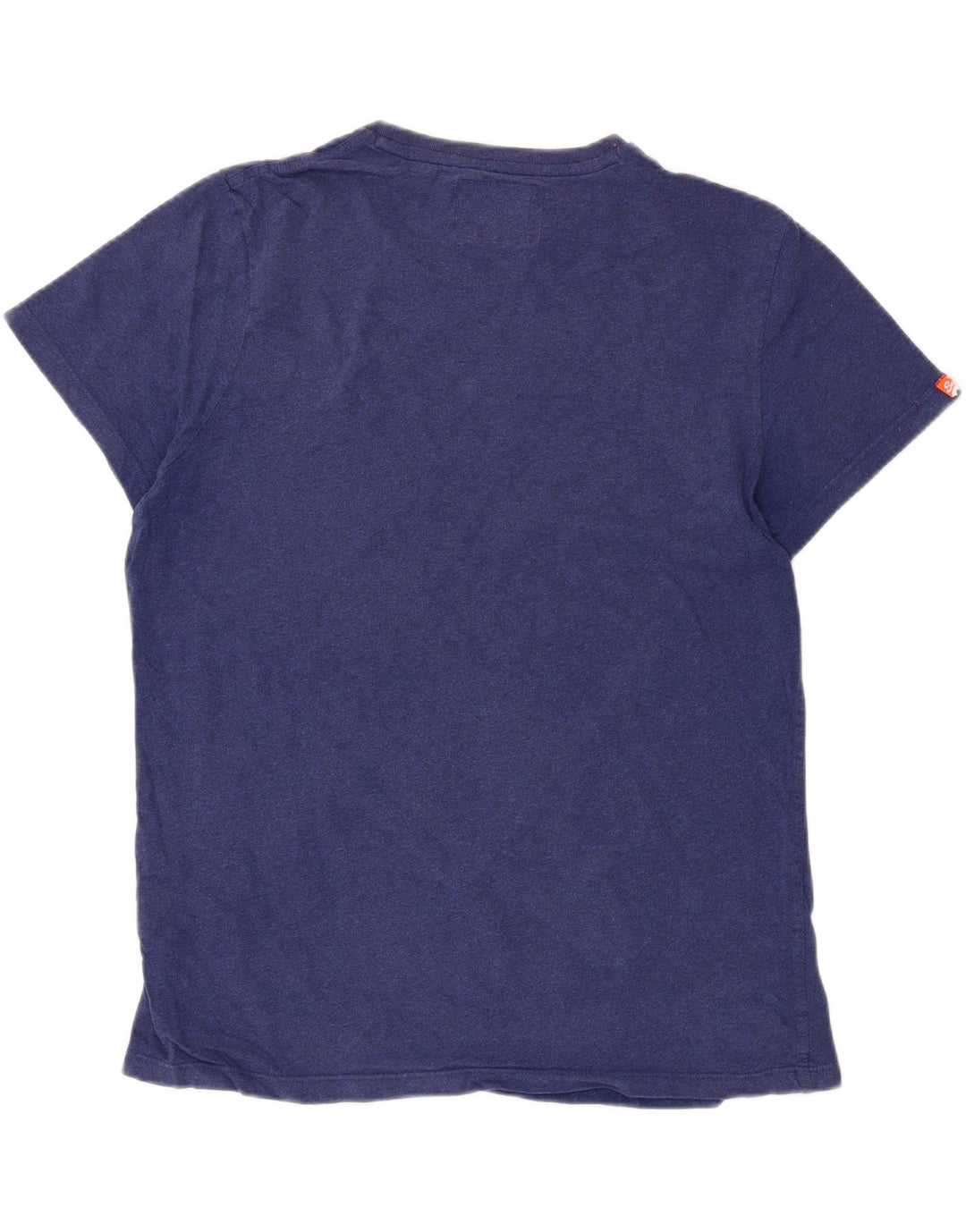 Superdry Mens T-Shirt Top XL Navy Blue Cotton