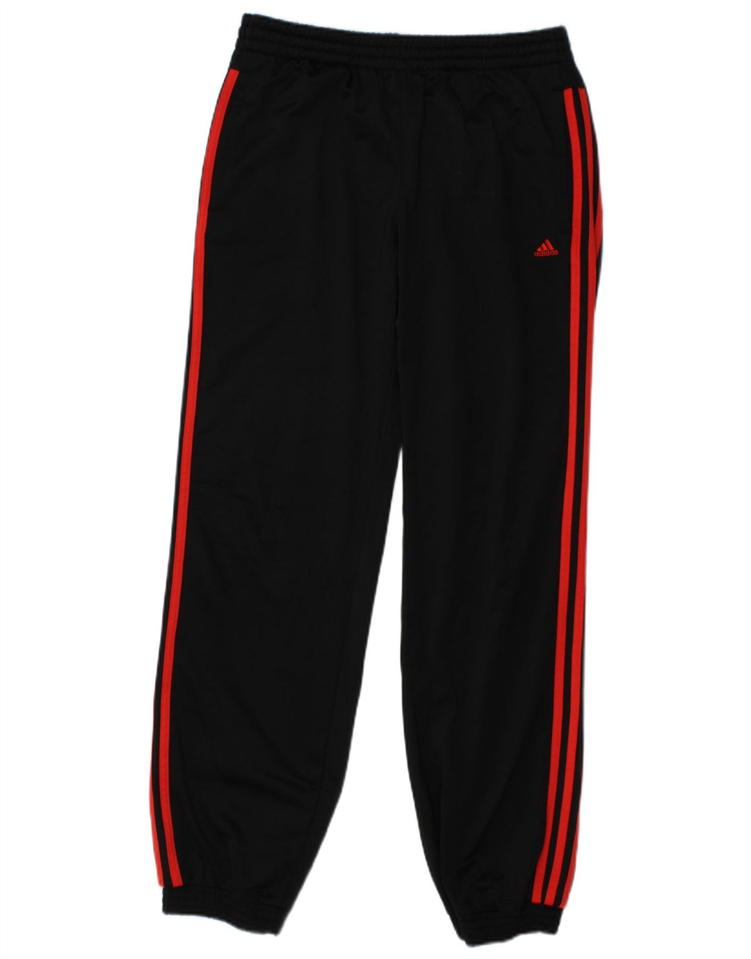 ADIDAS Boys Tracksuit Trousers Joggers 15-16 Years  Black Polyester