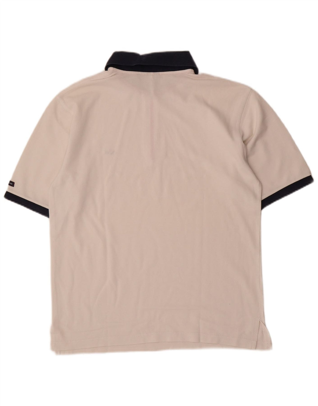 Paul & Shark Mens Polo Shirt Medium White Colourblock