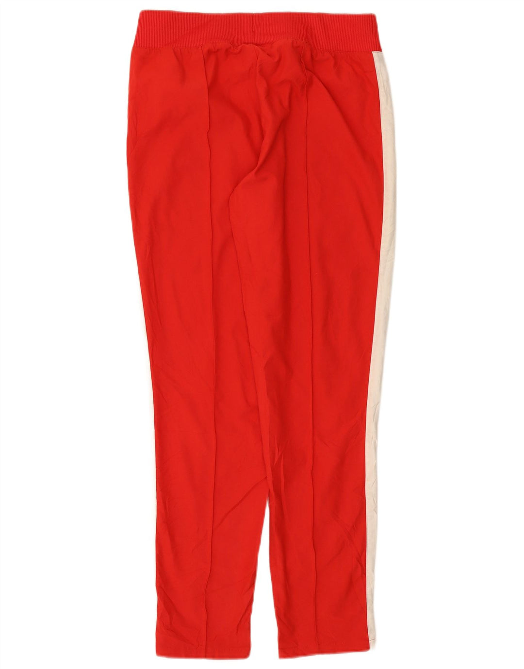 Puma Womens Tracksuit Trousers UK 12 Medium Red Colourblock Polyester