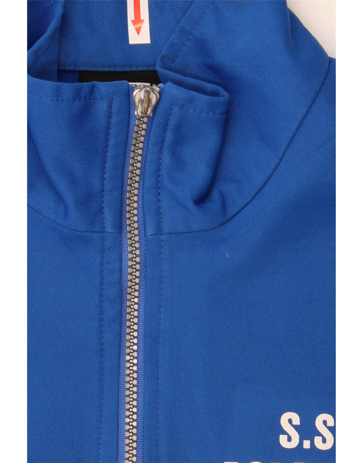 Errea Mens Zip Neck Pullover Tracksuit Top Large Blue