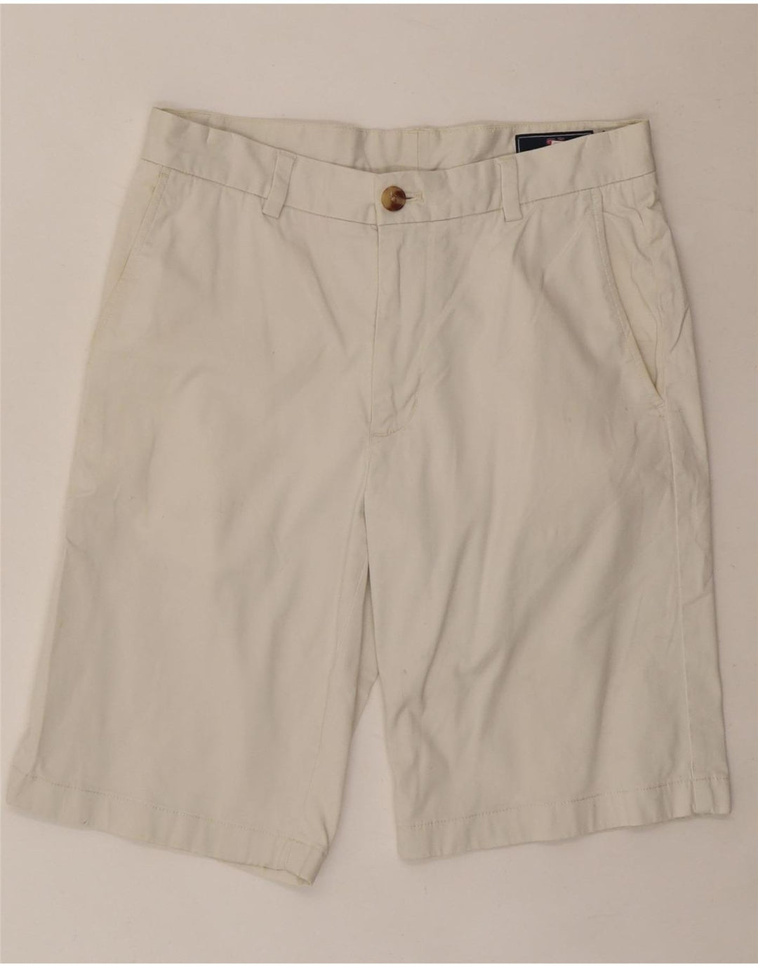VINEYARD VINES Mens Chino Shorts W30 Medium White Cotton