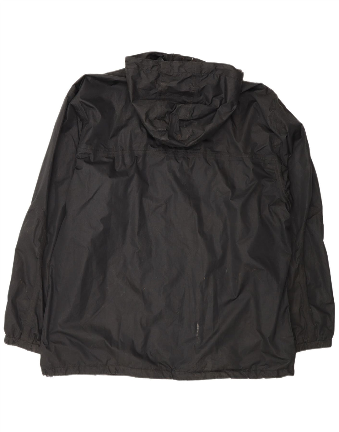Dickies Mens Hooded Rain Jacket UK 42 XL Black Polyester